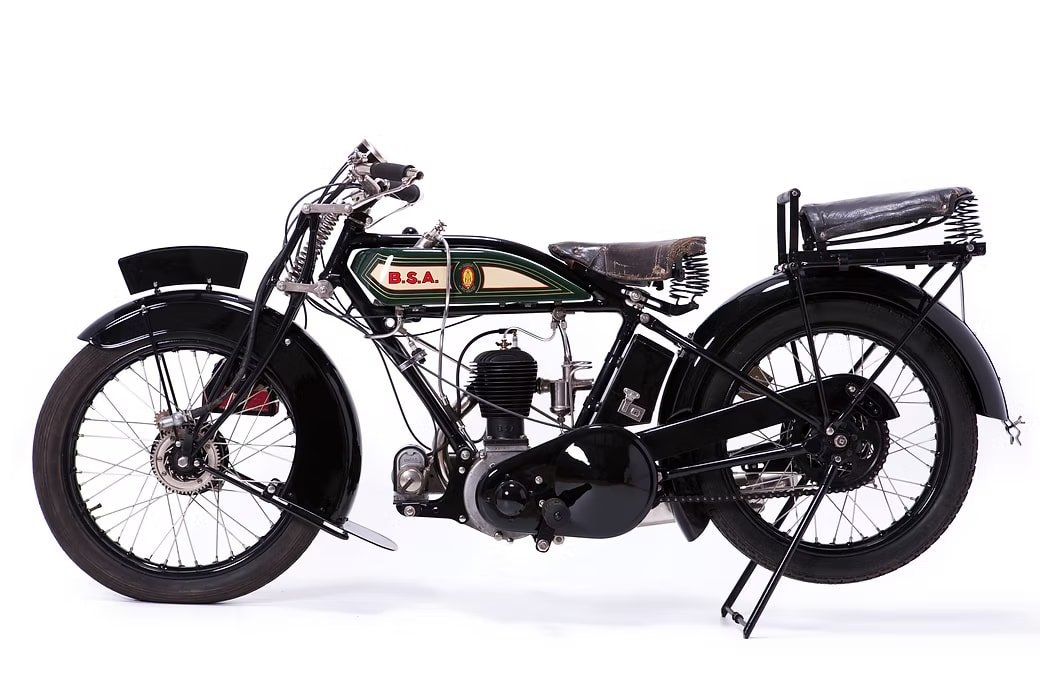 B.S.A.  vintage motorcycle image 2 from GROM Museum Slovenia
