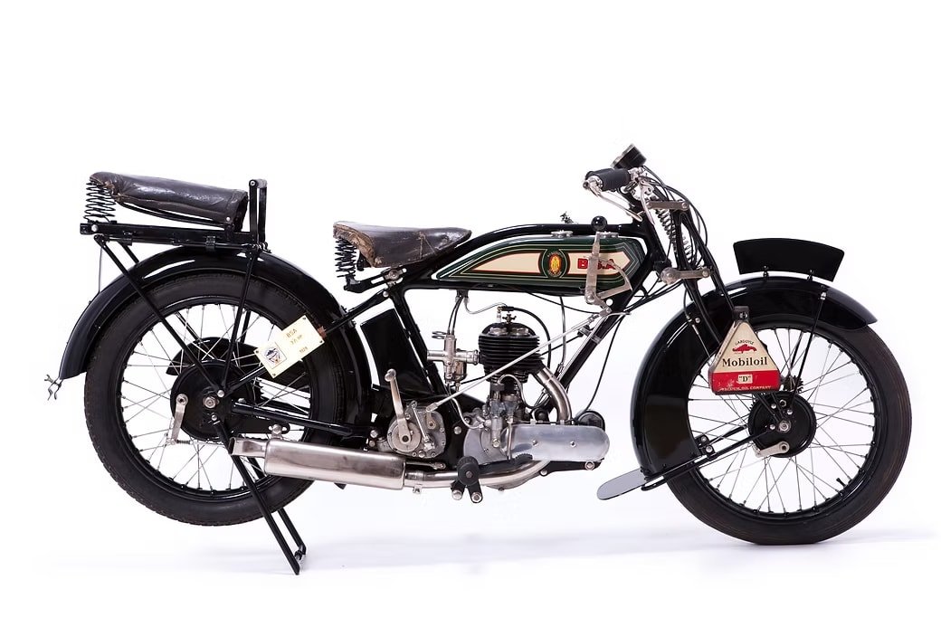 B.S.A.  vintage motorcycle image 3 from GROM Museum Slovenia