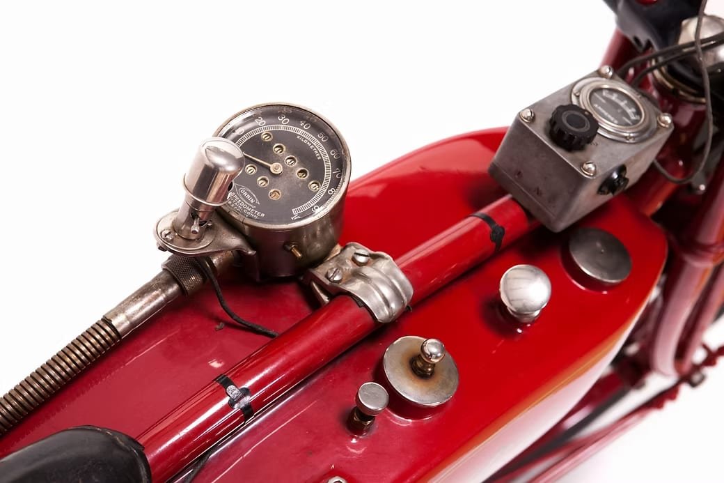 Indian Scout 1924 vintage motorcycle image 1 - classic American V-twin from GROM Museum collection Slovenia