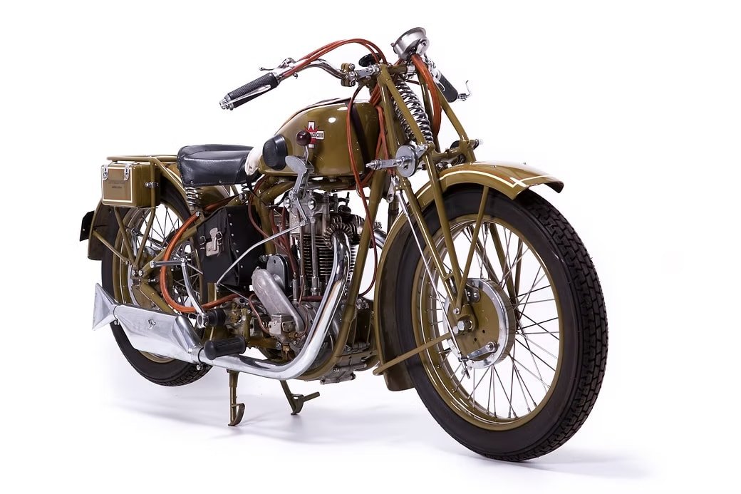 Motosacoche C35 350 MAG image 1 - Swiss vintage motorcycle at GROM Museum Slovenia