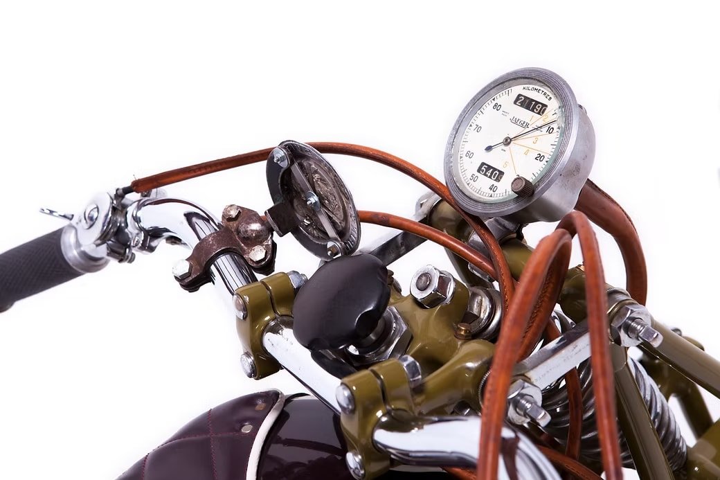 Motosacoche C35 350 MAG image 4 - Swiss vintage motorcycle at GROM Museum Slovenia