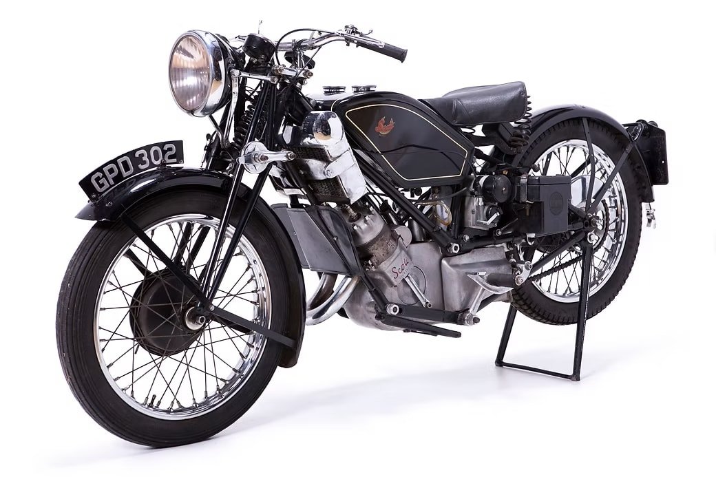 Scott Flying Squirrel 596cc image 1 - British two-stroke legend at GROM Museum