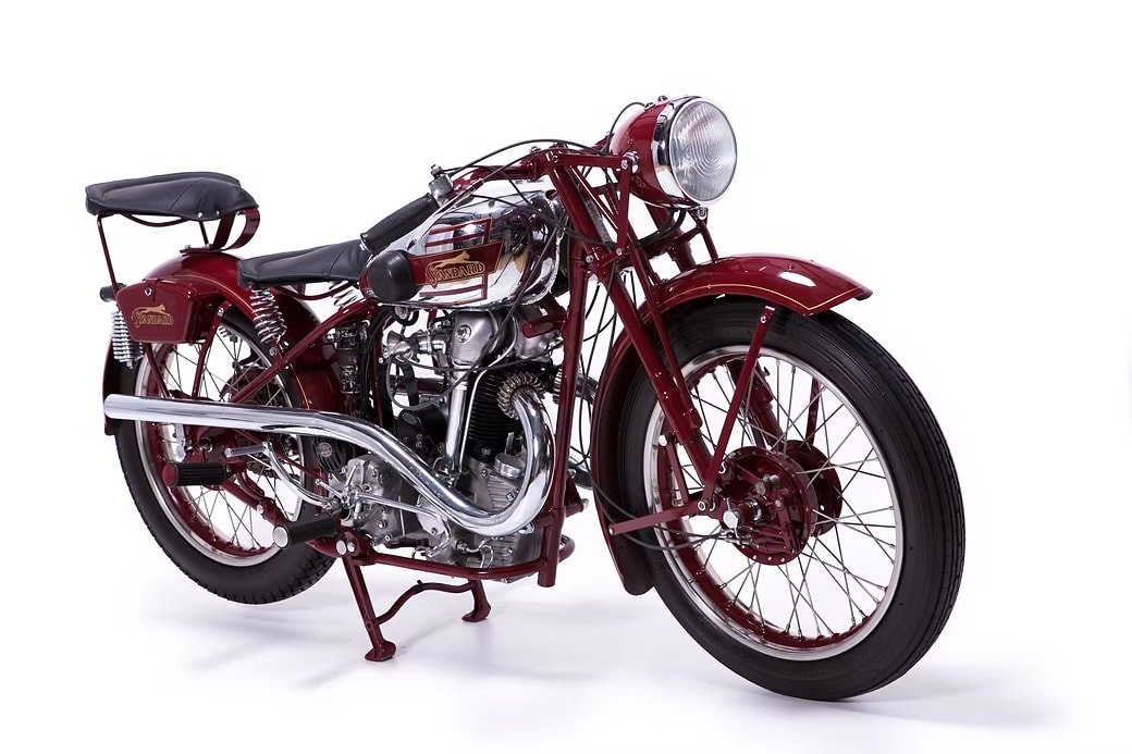 Standard Rex 350 vintage motorcycle image 2 - German engineering at GROM Museum