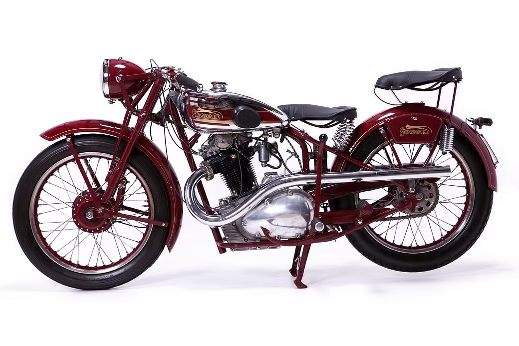 Standard Rex 350 vintage motorcycle image 3 - German engineering at GROM Museum