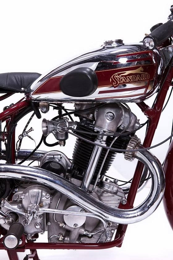 Standard Rex 350 vintage motorcycle image 4 - German engineering at GROM Museum